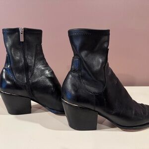 Steve Madden Black Heeled Boots